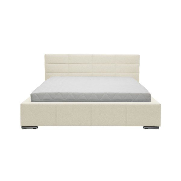 Béžová dvoulůžková postel Mazzini Beds Reve, 160 x 200 cm-image-3