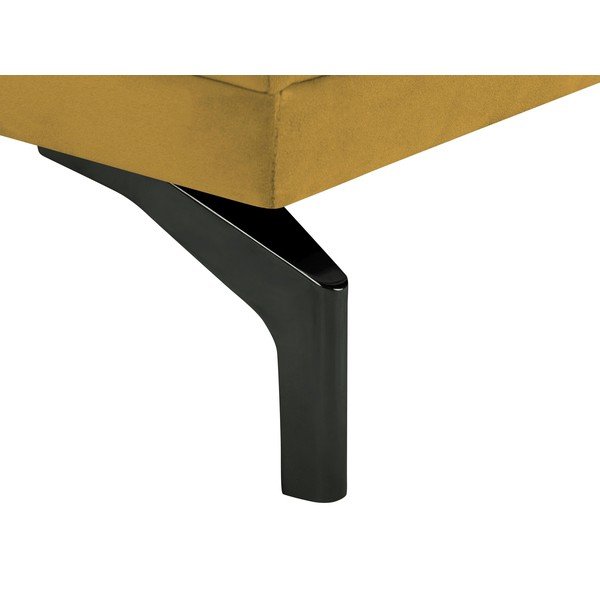 Žlutá pohovka s podnožím v černé barvě Windsor & Co Sofas Jupiter-image-4
