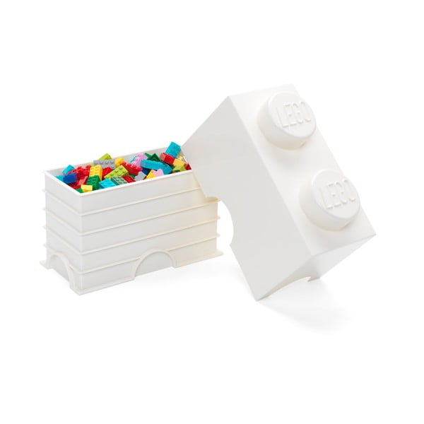 Bílý úložný dvojbox LEGO®-image-4