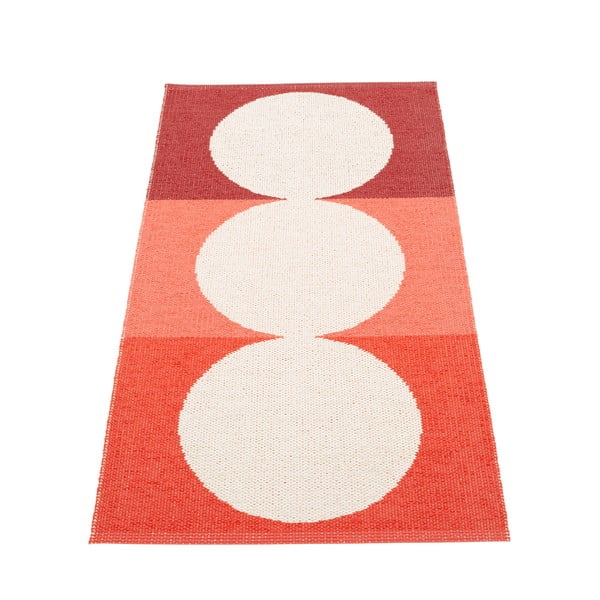 Červeno-krémový vnitřní a venkovní koberec 70x140 cm Otto Berry – Pappelina-image-2