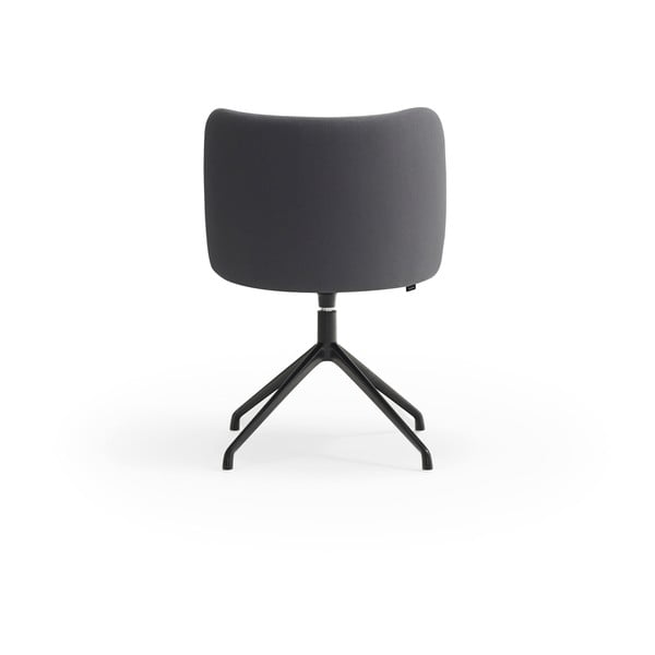 Tmavě šedé čalouněné jídelní křeslo Mogi – Teulat-image-2