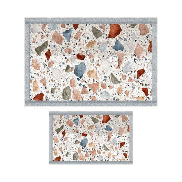 Koupelnové předložky v sadě 2 ks 60x100 cm – Foutastic