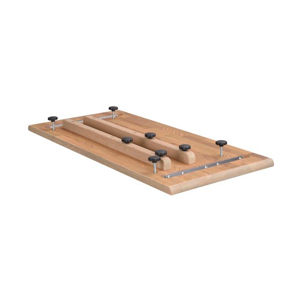 Přídavná deska k jídelnímu stolu z dubového dřeva 95x45 cm Clapperton – Rowico-image-4