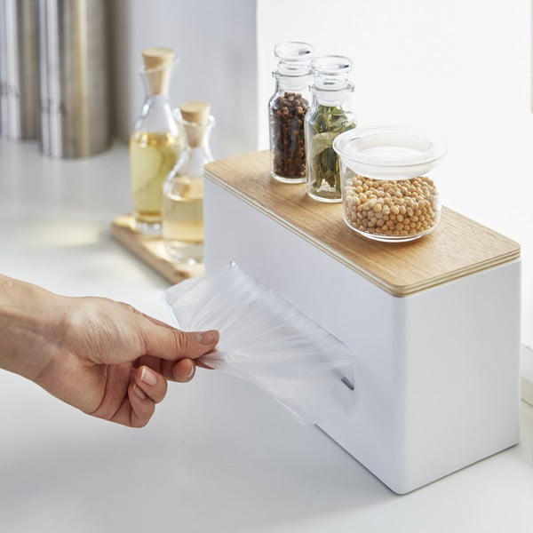 Kovový box na kapesníky Rin – YAMAZAKI-image-3