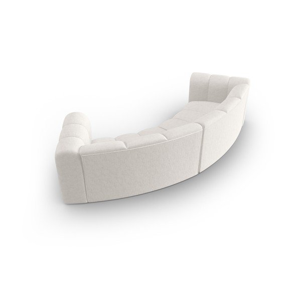 Bílá pohovka 322 cm Lupine – Micadoni Home-image-3