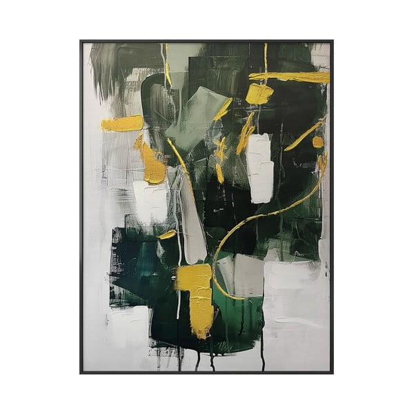 Obraz s ručně malovanými prvky s rámem/na plátně 70x100 cm For – Styler