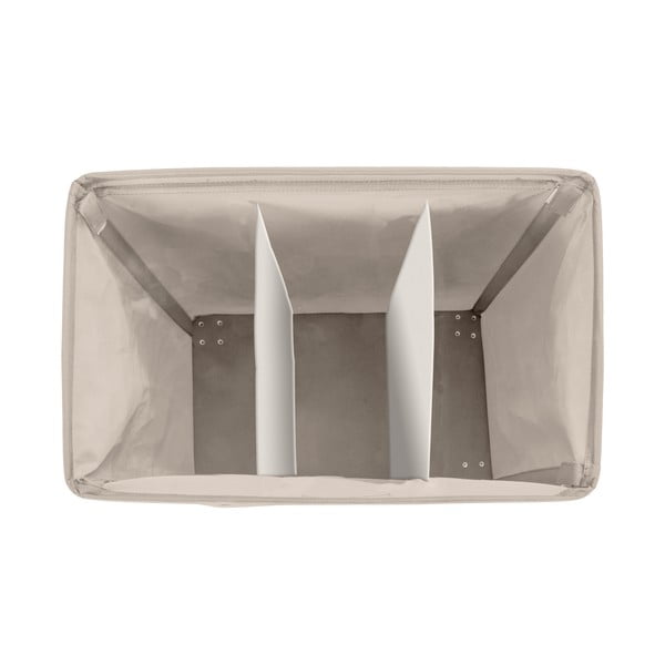 Béžový trojitý koš na prádlo Wenko Trivo, 117,6 l-image-2