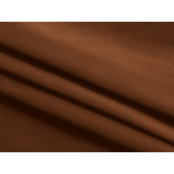 Sametová podnožka v terakotové barvě Kapua – Makamii-image-3