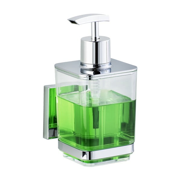 Samodržící dávkovač mýdla Wenko Vacuum-Loc, nosnost až 33 kg-image-1