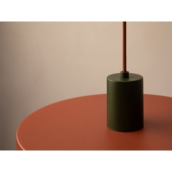 Kovové závěsné svítidlo v cihlové barvě ø 30 cm Ori – Micadoni -image-4