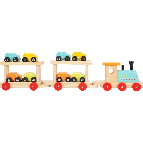 Vláček s autíčky Legler Motorail-image-1