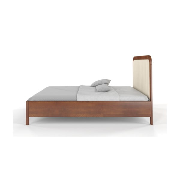 Světle hnědá dvoulůžková postel z bukového dřeva Skandica Visby Modena, 180 x 200 cm-image-3