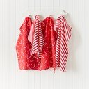 Bavlněné utěrky s vánočním motivem v sadě 4 ks 50x70 cm Candy Cane – Catherine Lansfield