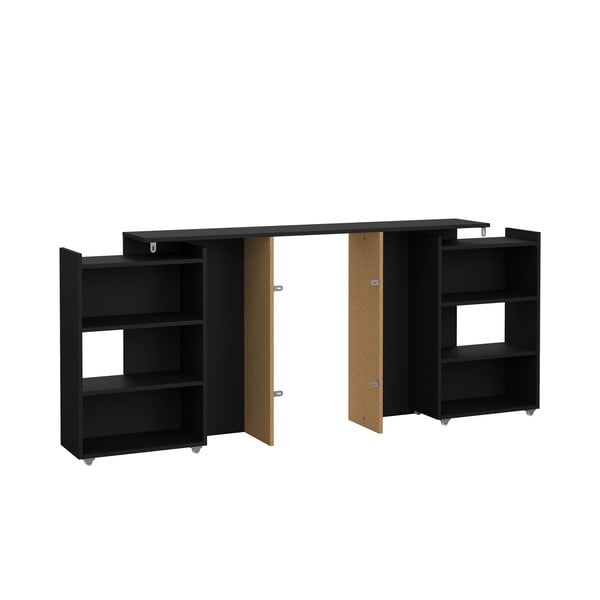 Černé čelo postele 145x80 cm Naia – Tvilum-image-2