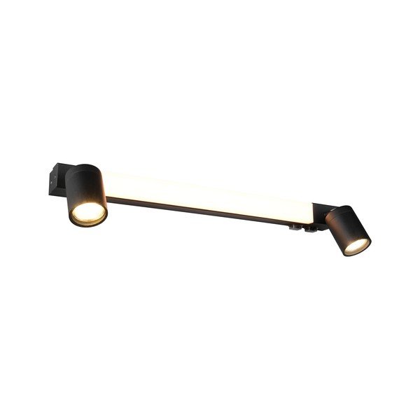 Matně černé LED nástěnné svítidlo Enrico – Trio-image-2