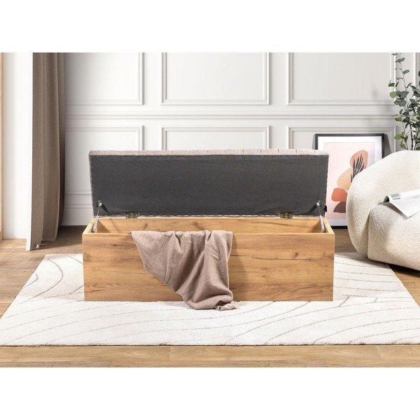 Lavice v béžové a přírodní barvě Oceane – Bobochic Paris-image-2