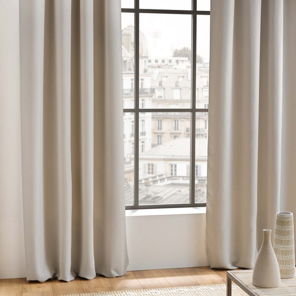 Krémový zatemňovací závěs 135x280 cm Occult – douceur d'intérieur-image-2