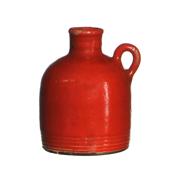 Keramická váza Sil Red, 14x10 cm