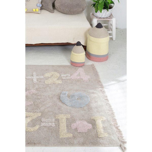 Látkový dětský koš na hračky ø 13x30 cm Pencil Small – Lorena Canals-image-4