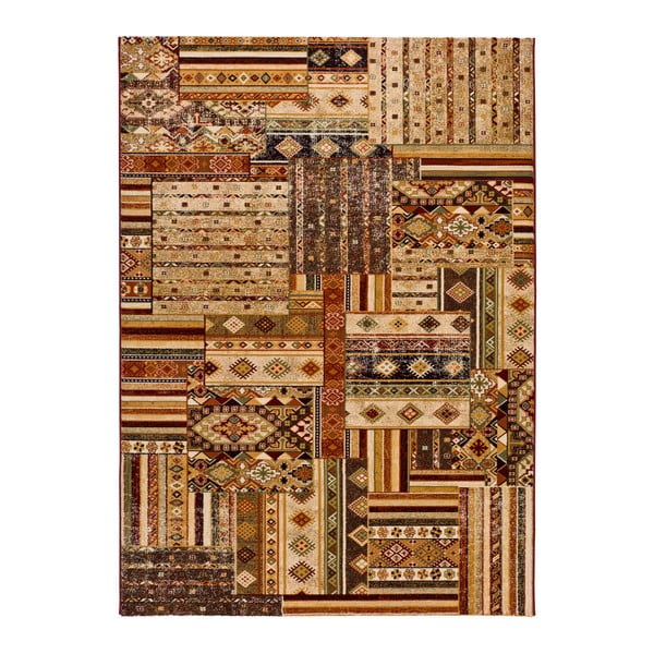 Hnědý koberec Universal Turan Lidia, 133 x 190 cm