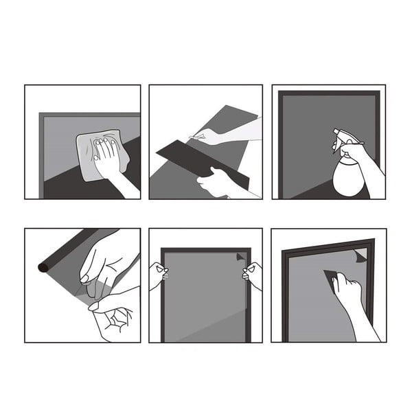 Matná nálepka na sklo s ochranným filmem Ambiance Lines, délka 2 m-image-3