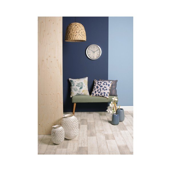 Bílé hodiny Present Time Wood Charm XL-image-2