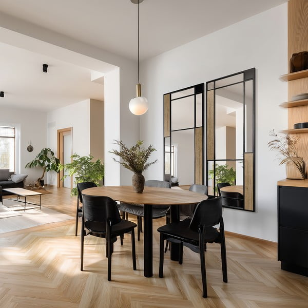 Nástěnné zrcadlo 60x150 cm Loft Two-Tone – Styler-image-1