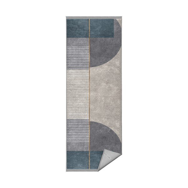 Modro-šedý koberec běhoun 80x200 cm – Mila Home
