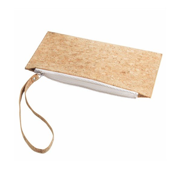 Taštička z korku a veganské kůže InterDesign Quin Accessory Clutch-image-1