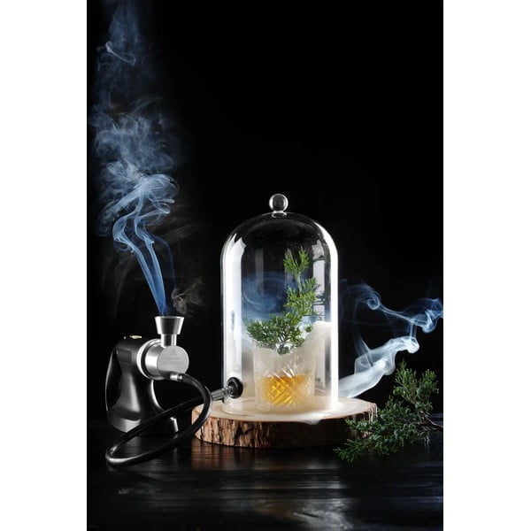 Skleněný koktejlový poklop s průduchem Hendi-image-2