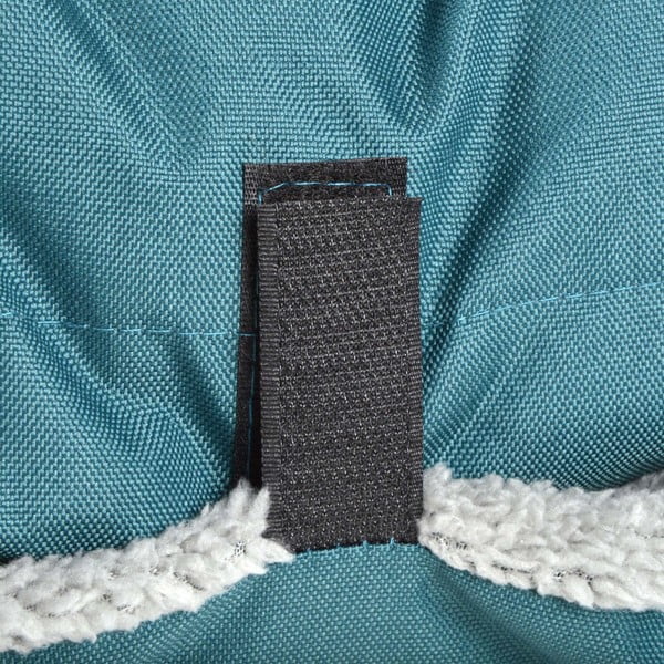 Modrý cestovní pelíšek pro psa s beránkem 80x50 cm Essentiel – Love Story-image-4