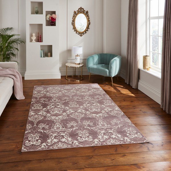 Koberec růžovofialový 200x285 cm Imperial Wine – Think Rugs-image-1