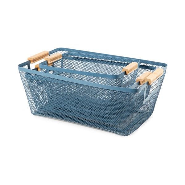 Drátěné kovové košíky v sadě 3 ks – Compactor-image-4