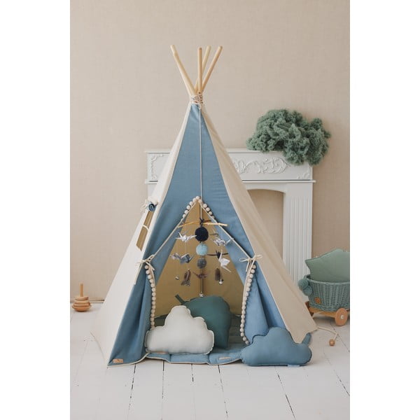 Dětský stan teepee Jeans - Moi Mili-image-3