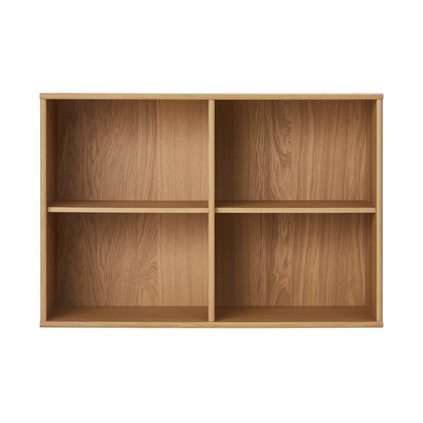 Závěsná knihovna v dekoru dubu v přírodní barvě 89x61 cm Mistral – Hammel Furniture