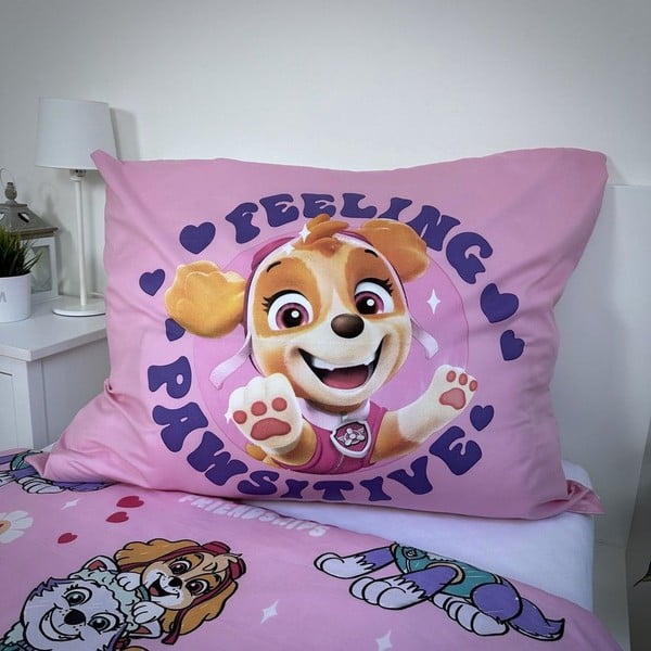 Dětské povlečení na jednolůžko z mikrovlákna 140x200 cm Paw Patrol – Jerry Fabrics-image-3