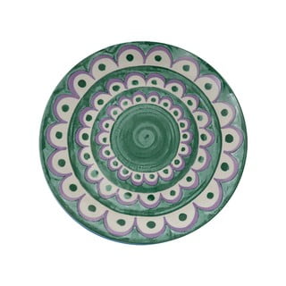 Zelené dezertní  porcelánové talíře v sadě 6 ks ø 19,5 cm Tangeri green – Villa Altachiara