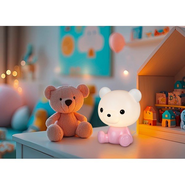 Růžová dětská lampička Cutie – Reality-image-1