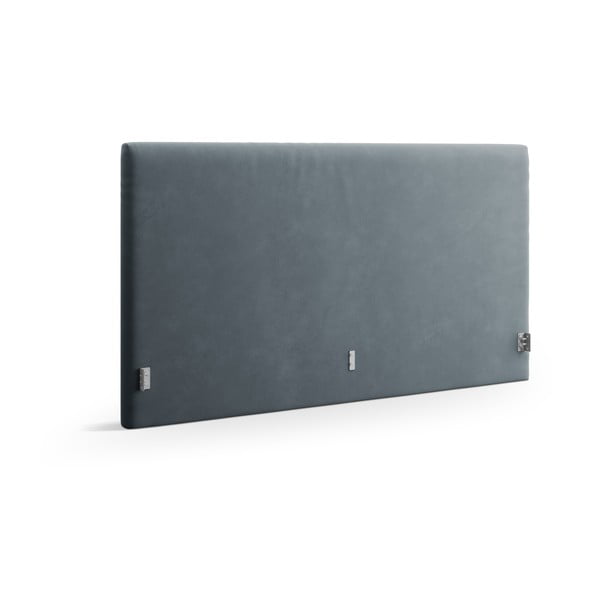 Světle modré čalouněné čelo postele 210,5x100 cm Remo – Micadoni 