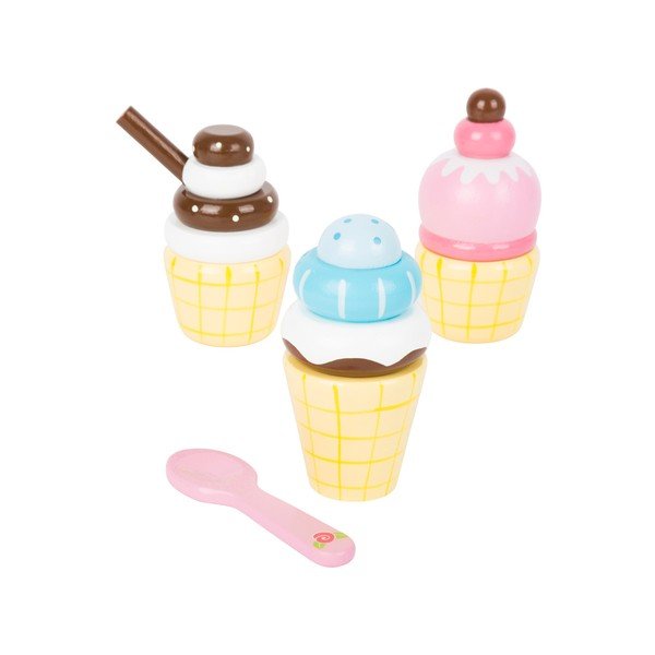 Dětský dřevěný zmrzlinový set Legler Cream Cone-image-2