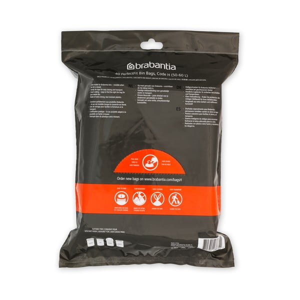Pytle na odpadky v sadě 40 ks 60 l PerfectFit H – Brabantia-image-4