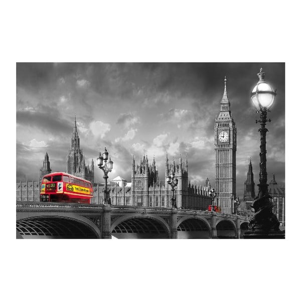 Maxi plakát Bus On Westminster, 175x115 cm