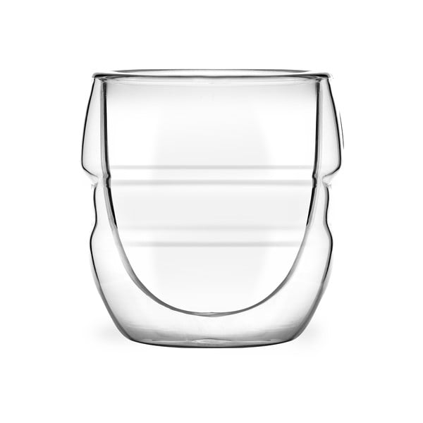 Skleněné šálky v sadě 2 ks na espresso/dvoustěnné 70 ml Sferico – Vialli Design-image-2