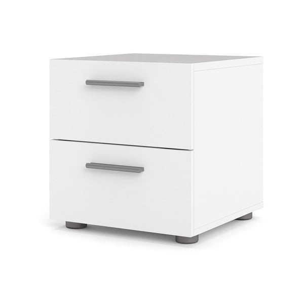 Bílý noční stolek Pepe - Tvilum-image-3