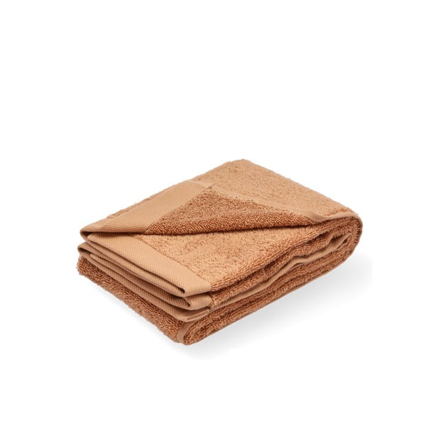 Oranžový ručník z organické bavlny 50x100 cm Comfort - Södahl