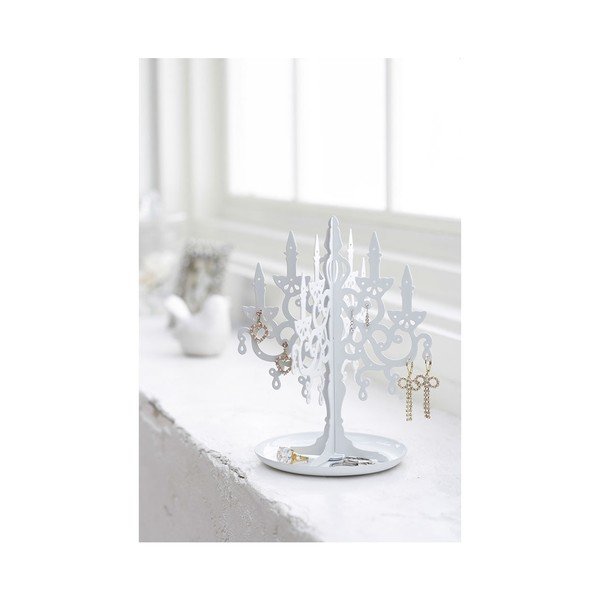 Bílý stojan na šperky YAMAZAKI Chandelier-image-1