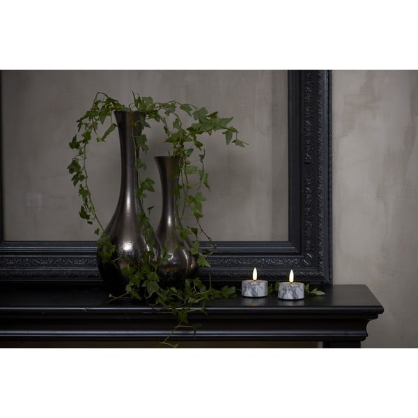 LED svíčky v sadě 2 ks (výška 6 cm) Flamme Marble – Star Trading-image-4