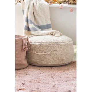 Krémový taburet Chill Natural – Lorena Canals