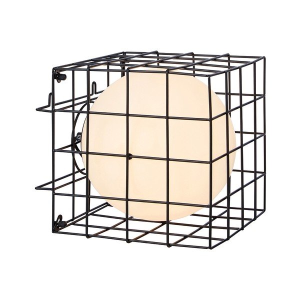 Černé nástěnné svítidlo Markslöjd Cage