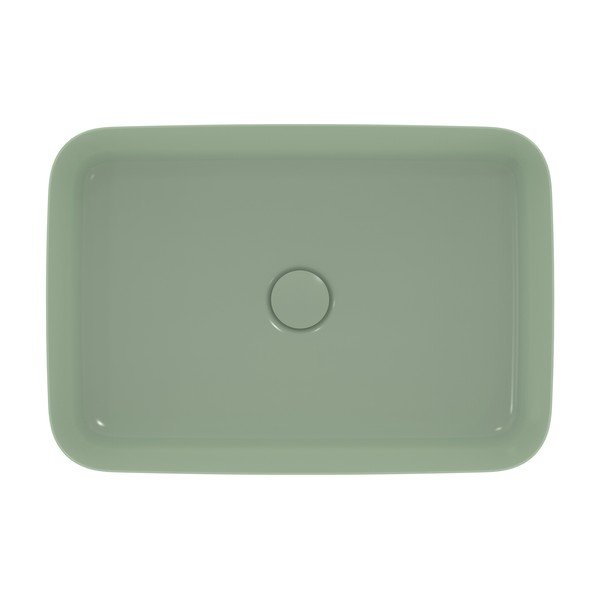 Zelené keramické umyvadlo 55x38 cm Ipalyss – Ideal Standard-image-2
